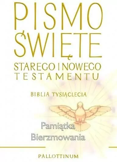 Biblia Tysiąclecia. Pamiątka Bierzmowania - tantis.pl