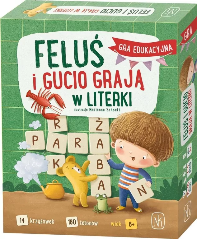 Feluś i Gucio grają w literki - tantis.pl