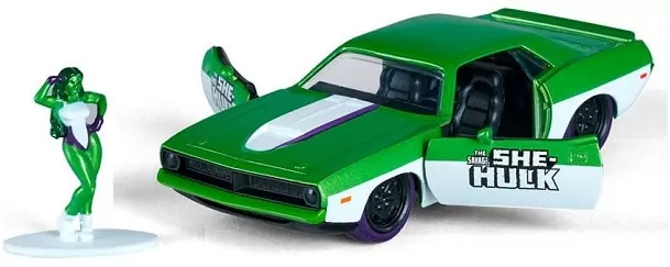 *****JADA She Hulk Plymouth 1:32 + fig 322-3020 - tantis.pl