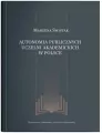 Autonomia publicznych uczelni akademickich... - tantis.pl