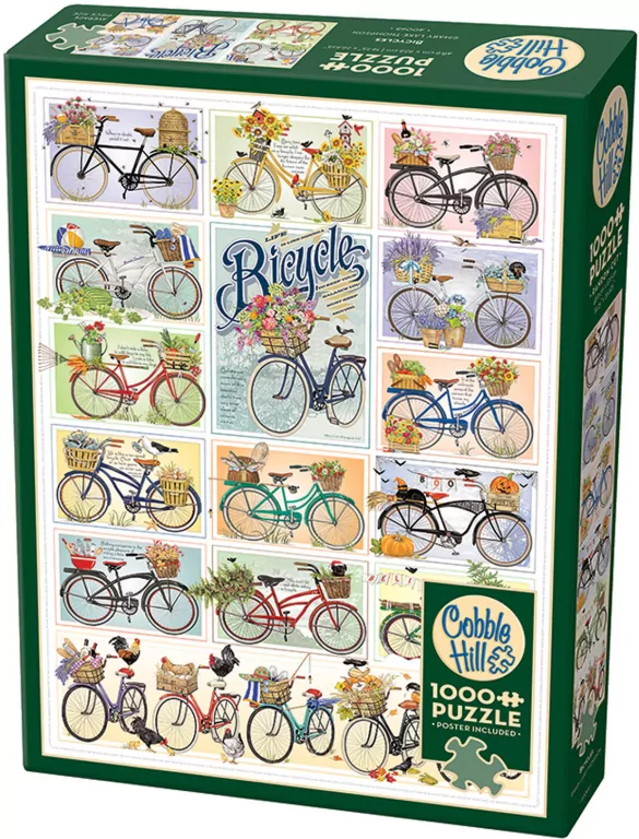Puzzle 1000 Sezon rowerowy - tantis.pl