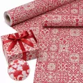 Papier ozdobny mozaika czerwona X-Strong 57cmx25m - tantis.pl