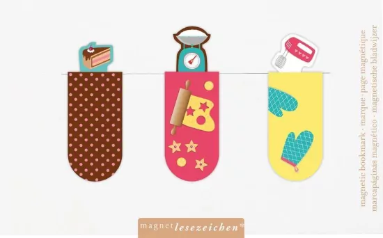 Zakładki magnetyczne: Pieczenie