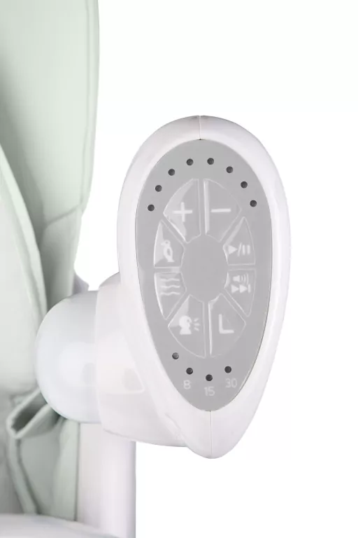 Caretero Krzesełko + huśtawka Indigo jasnoszare - tantis.pl