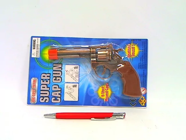 Pistolet metalowy na spłonkę - tantis.pl