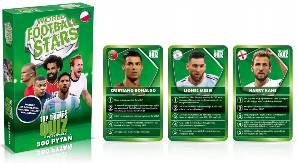 Top Trumps World Football Stars w pudełku - tantis.pl