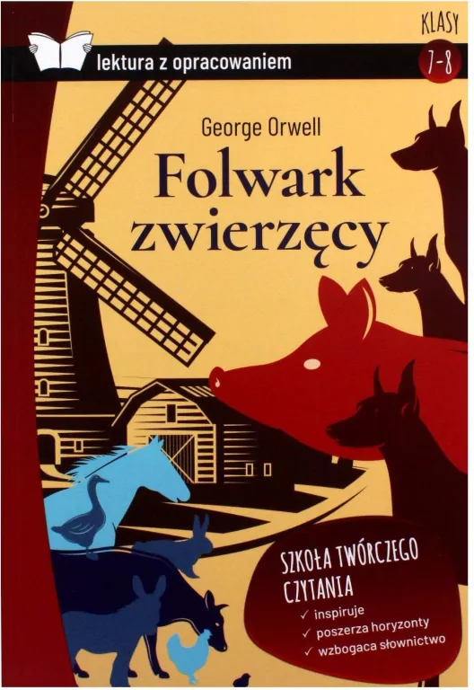 Folwark zwierzęcy. Lektura z opracowaniem - tantis.pl