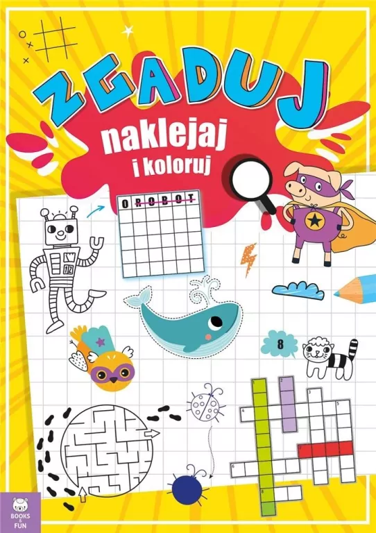 Zgaduj naklejaj i koloruj - tantis.pl