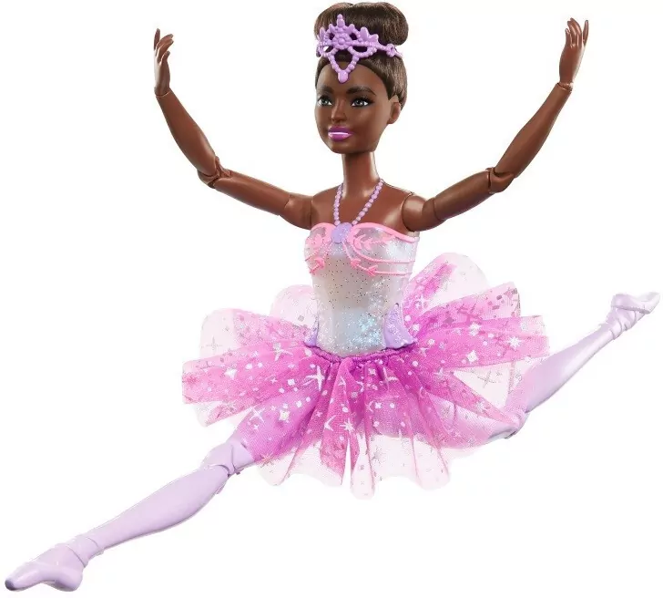 Barbie Lalka Baletnica. Magiczne światełka. Brunetka - tantis.pl