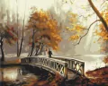 Malowanie po numerach BRUSHME40x50 cm Jesienna Mgła - tantis.pl