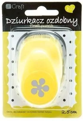 Dziurkacz ozdobny 2,5cm kwiatek - tantis.pl