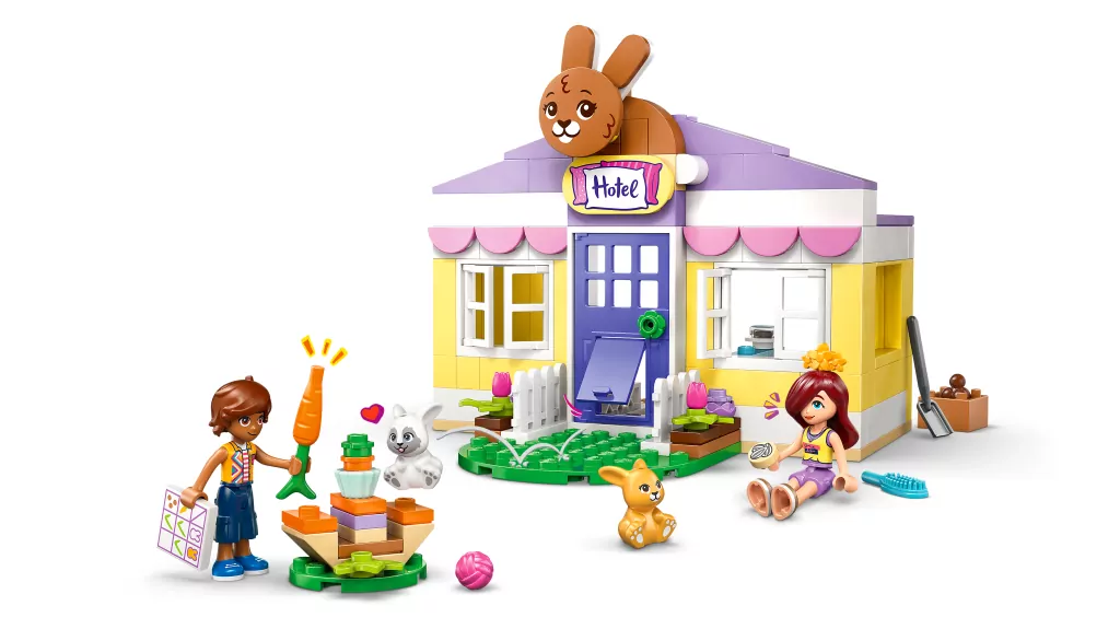 LEGO® Friends.  Hotel dla królików w mieście 42679 - tantis.pl