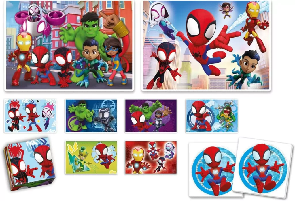 Clementoni. Puzzle. Edukit Spidey - tantis.pl