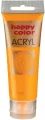Farba akrylowa 75ml ciemnożółty HAPPY COLOR - tantis.pl