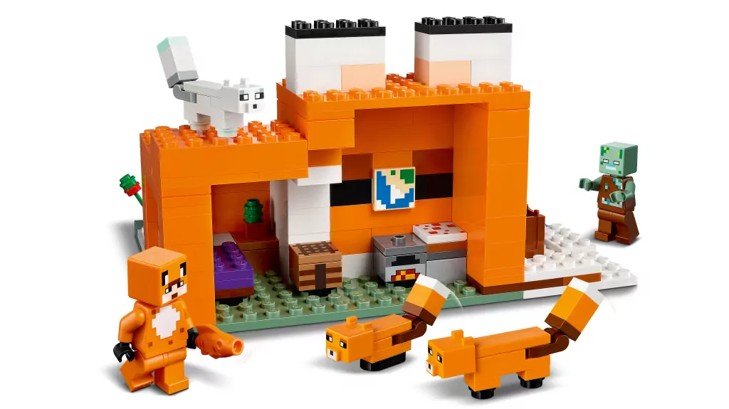 LEGO® Minecraft™. Siedlisko lisów. 21178 - tantis.pl