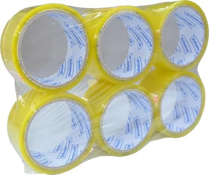 Taśma 50 przezroczysta. 6 sztuk - tantis.pl