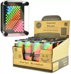 Sensoryczna kostka. Tablica szpilkowa 6x5cm