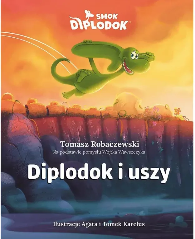 Smok Diplodok. Diplodok i uszy - tantis.pl