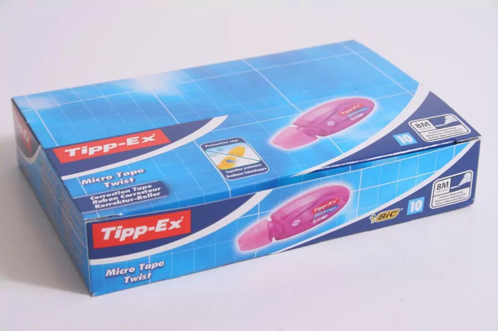 Korektor Micro Tape Twist w Taśmie (10szt) BIC - tantis.pl