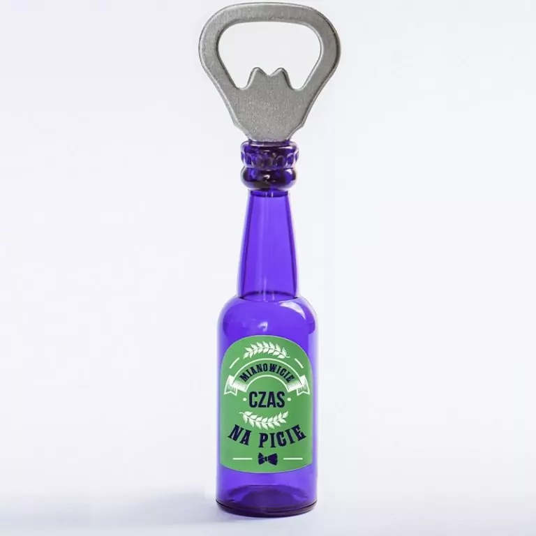 Otwieracz do butelek magnes - Mianowicie czas na.. - tantis.pl