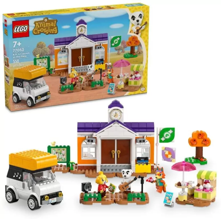 LEGO® Animal Crossing. Koncert K.K. na placu 77052 - tantis.pl