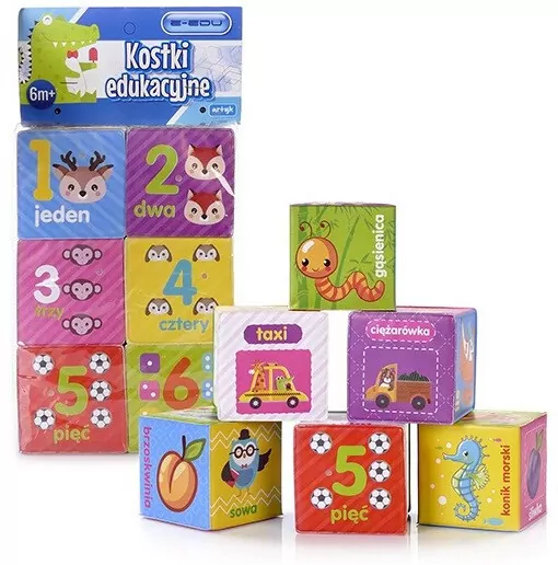 Kostki edukacyjne - tantis.pl