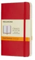 Notes Classic 9x14 linia. Czerwony - tantis.pl