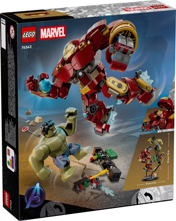 LEGO® Marvel. Epicka bitwa: Hulkbuster 76343 - tantis.pl