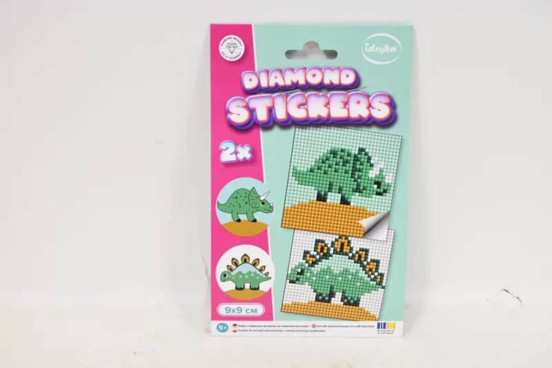 Diamentowa mozaika naklejka Kids - Dinozaur 3 - tantis.pl