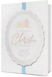 Karnet okolicznościowy B6. Chrzest. Pan Dragon