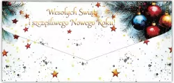 Karnet-koperta Wesołych Świąt