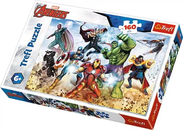 Puzzle 160. Avengers. Gotowi by ratować świat. 15368 - tantis.pl