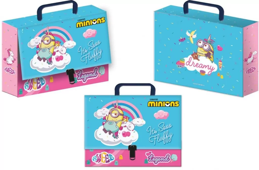 Teczka z rączką Minionki - tantis.pl