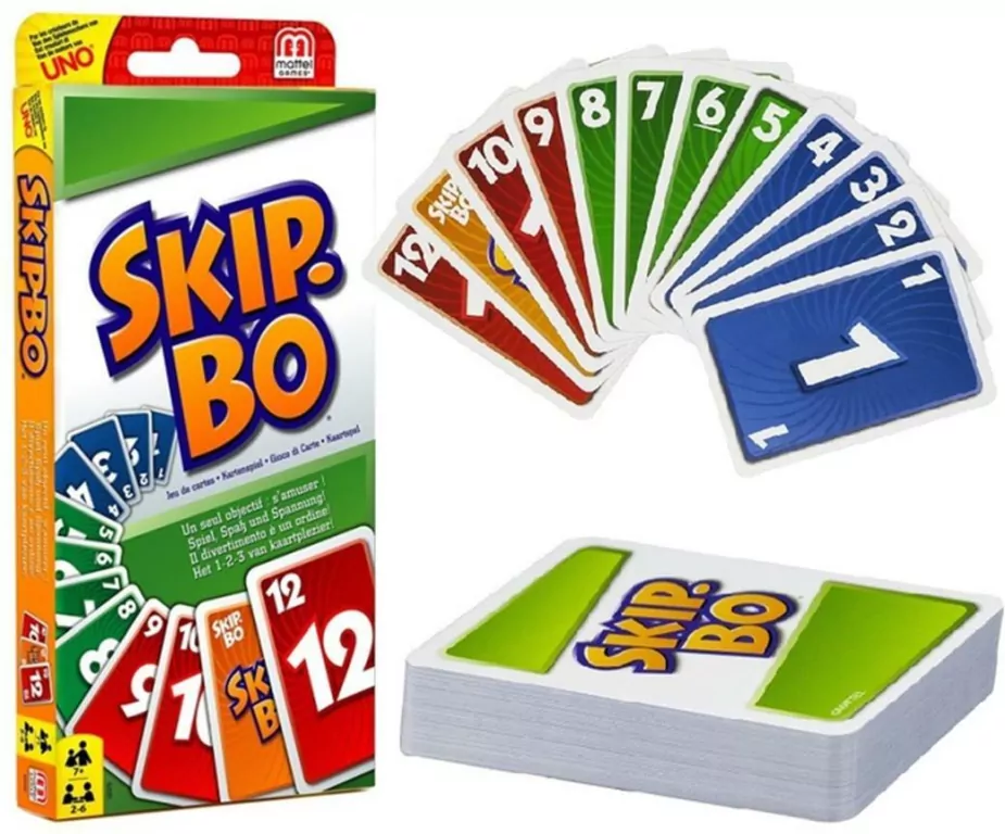 SKIP-BO gra karciana MATTEL - tantis.pl