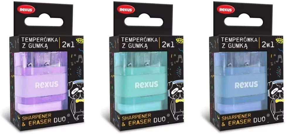Gumka + temperówka Rexus teens mix - tantis.pl