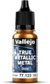 Vallejo: 77.123 - True Metallic Metal - Base - Imperial Gold (18 ml) - tantis.pl