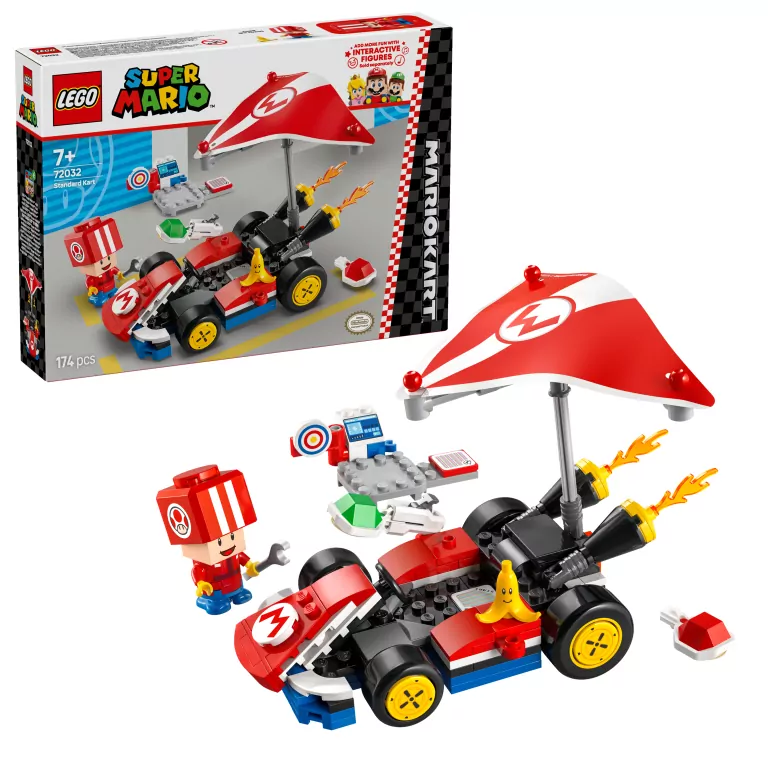 LEGO® Super Mario. Mario Kart™ – Standard Kart 72032 - tantis.pl