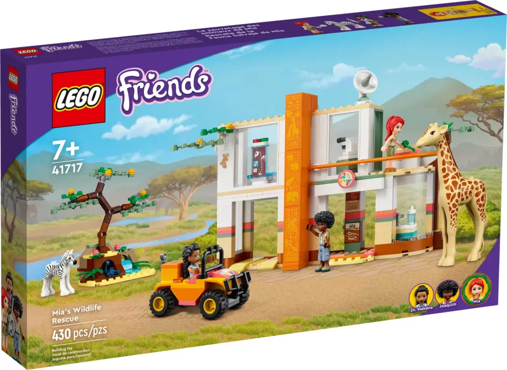 LEGO® Friends. Mia ratowniczka dzikich zwierząt. 41717 - tantis.pl