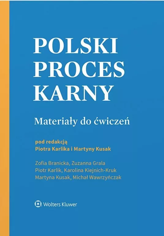Polski proces karny. Materiały do ćwiczeń - tantis.pl