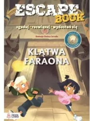 Klątwa faraona. Zgaduj, rozwiązuj, wydostań się. Escape Book