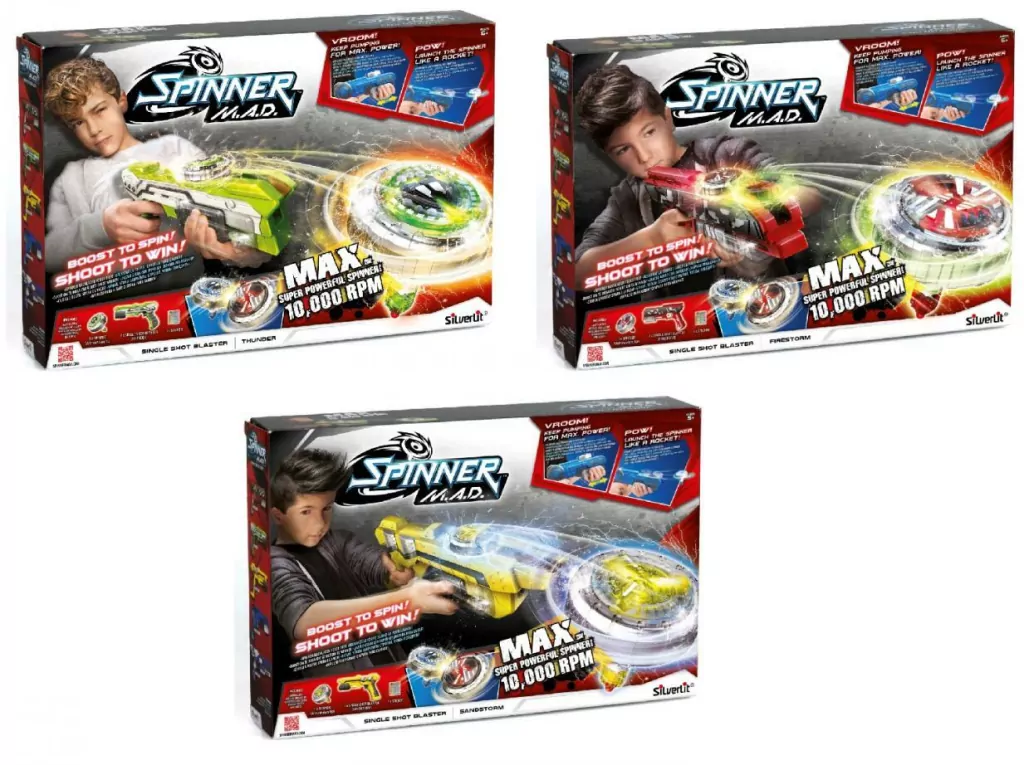 Pistolet Single Shot Blaster Spinner mix - tantis.pl