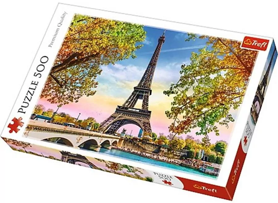Puzzle 500. Romantyczny Paryż - tantis.pl