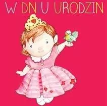 Karnet kwadrat. Urodziny. Księżniczka - tantis.pl