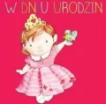 Karnet kwadrat. Urodziny. Księżniczka - tantis.pl