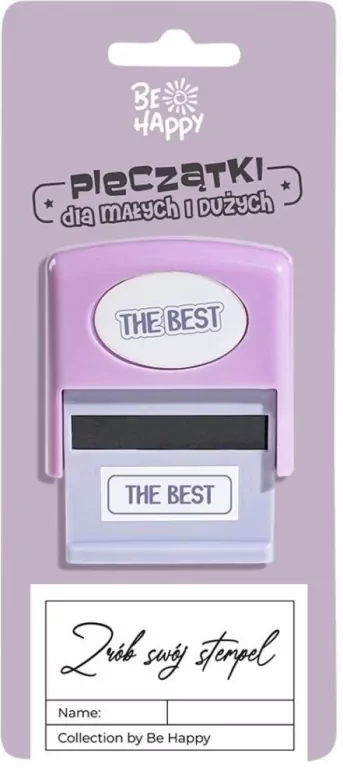 Pieczątka z napisem - The Best - tantis.pl