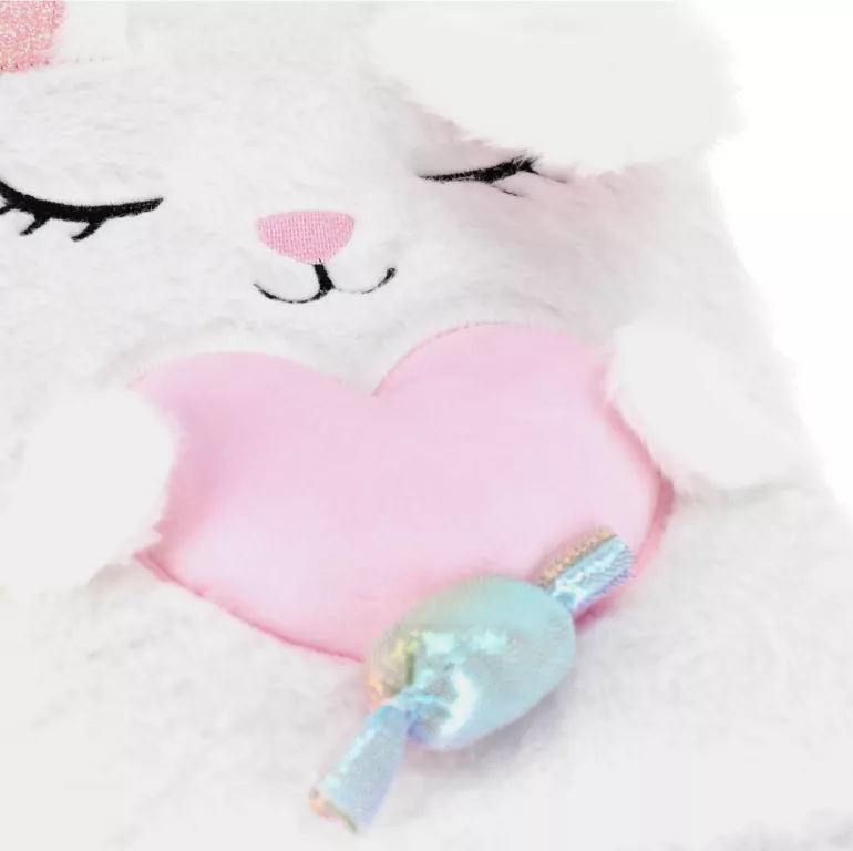 PAMIETNIK PLUSZ A5/80K RABBIT HEART STK PBH12 - tantis.pl