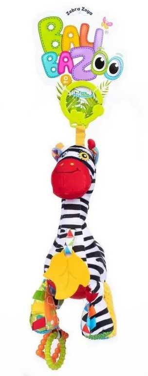 Zawieszka Zebra Zoya z pozytywką 84810 - tantis.pl