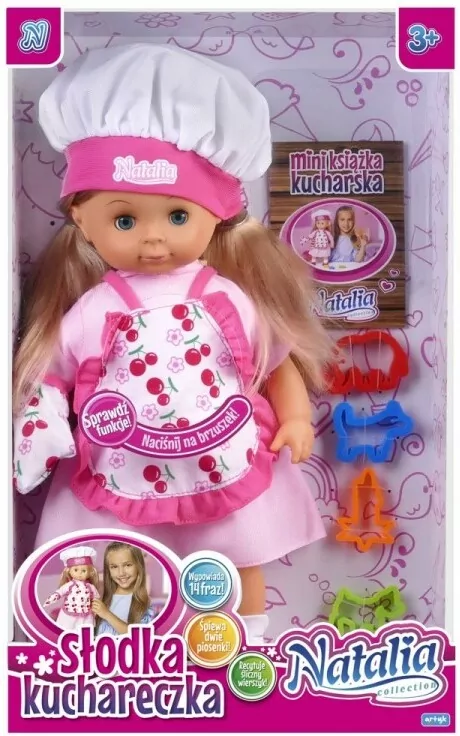 Lalka Natalia słodka kuchareczka - tantis.pl