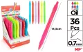 Długopis 0.7 fluor mini tip (36szt) - tantis.pl