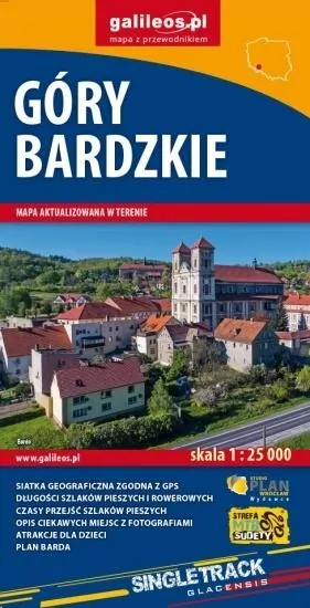 Góry Bardzkie. Mapa turystyczna 1:25 000 - tantis.pl